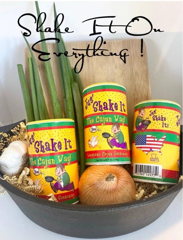 Jus' Shake It Cajun Seasoning Authentic Cajun Seasonings